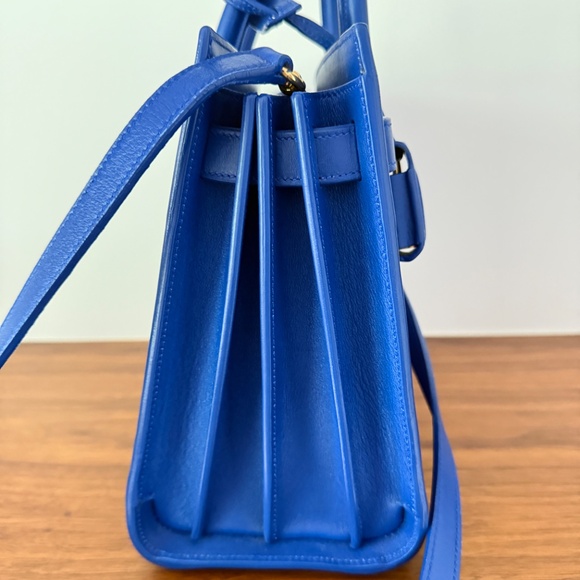 YSL Sac de Jour Nano in Royal Blue - Picture 13 of 16